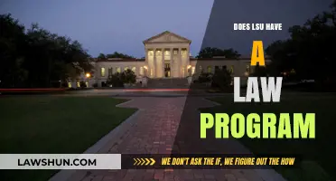 Exploring LSU's Legal Education: Does It Offer a Law Program?
