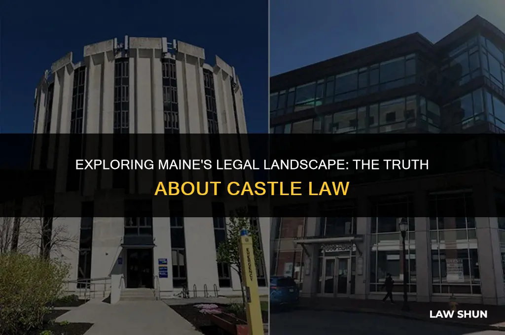 does maine have a castle law