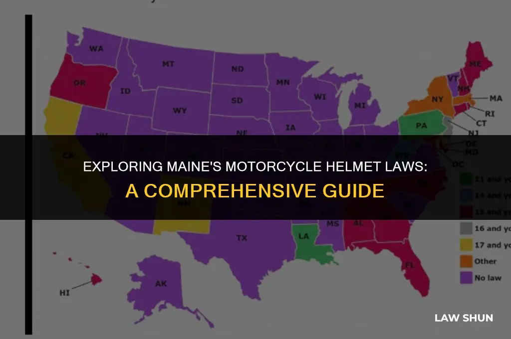 does maine have a helmet law