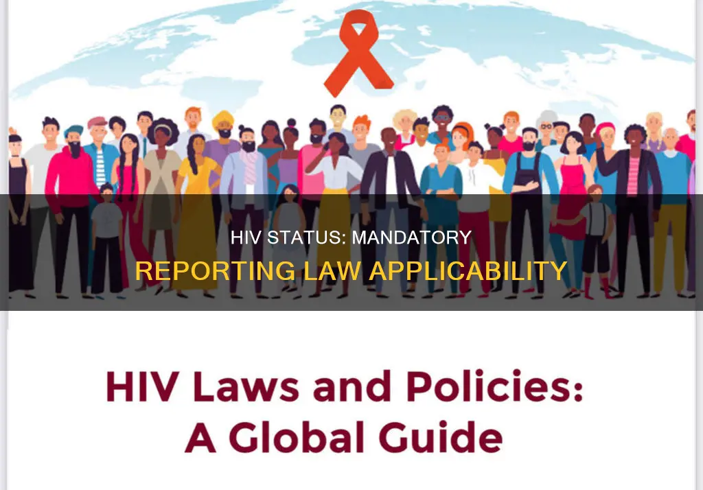 does mandatory reporting laws apply to hiv