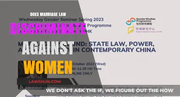 Examining Marriage Laws: Unveiling Potential Gender Bias and Inequities