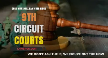 Does Martial Law Override 9th Circuit Court Authority? Legal Analysis