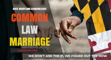 Maryland's Stance on Common Law Marriage