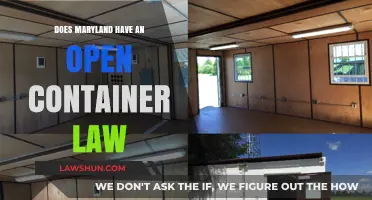 Maryland's Open Container Law: What You Need to Know