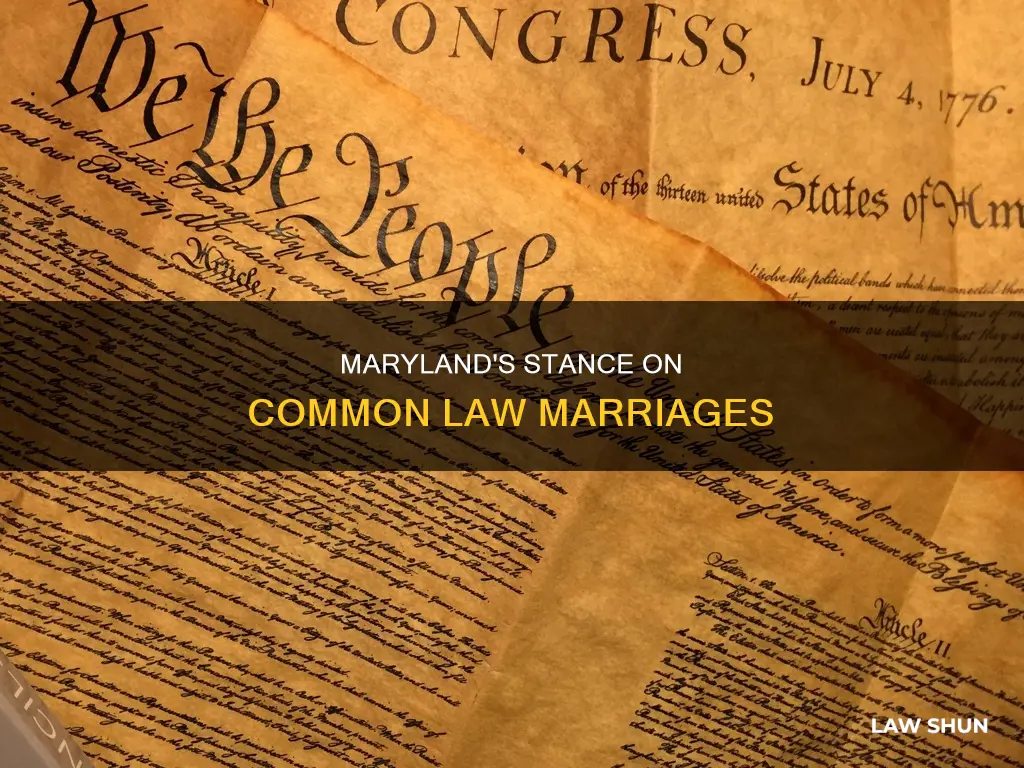 does maryland have common law