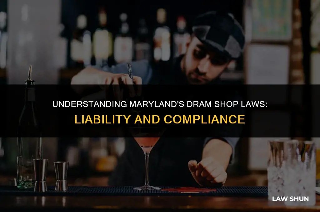 does maryland have dram shop laws