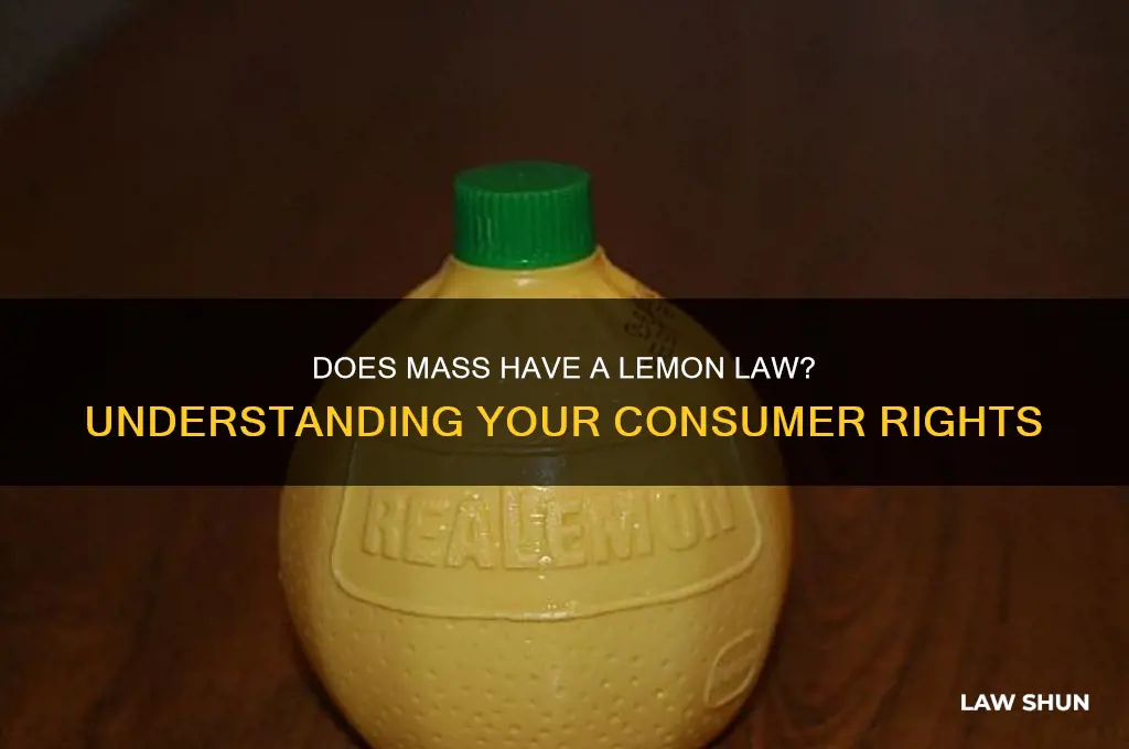 does mass have a lemon law