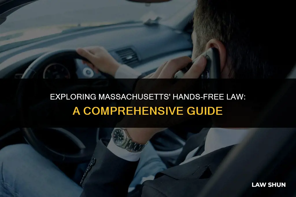 does massachusetts have hands free law