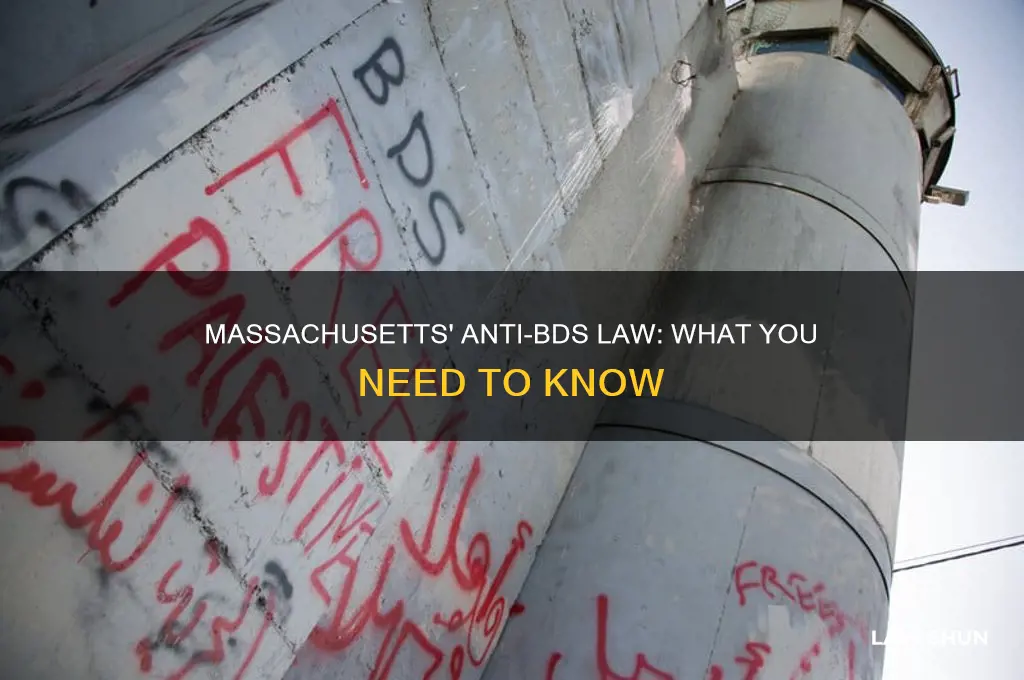 does massachussetts have anti bds law
