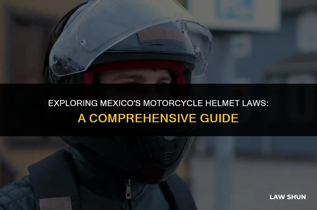 does mexico have a helmet law