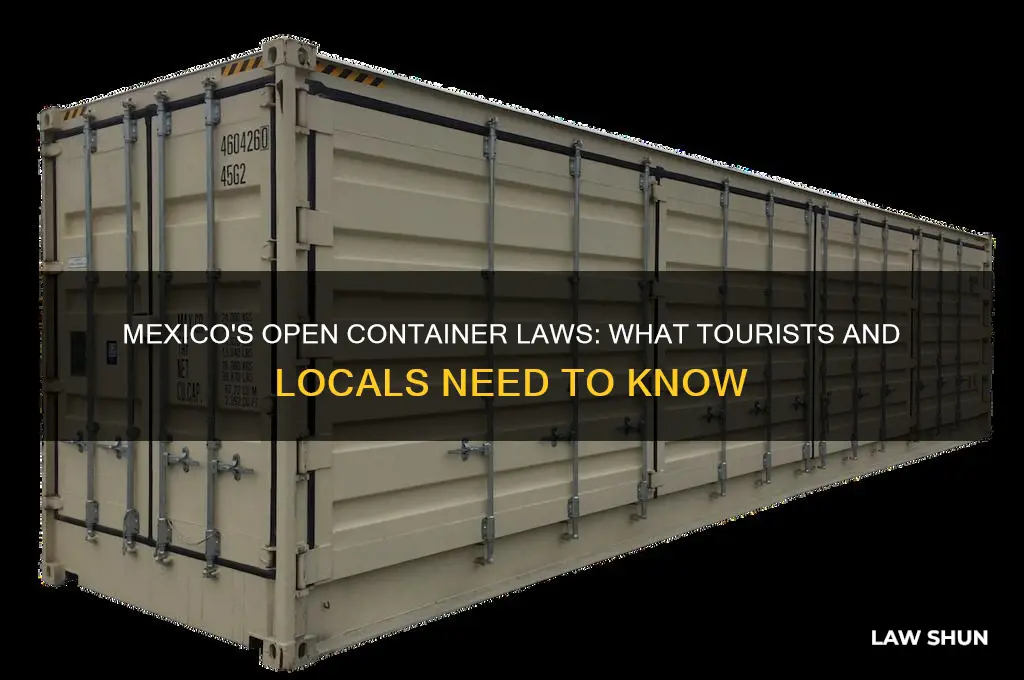 does mexico have open container law