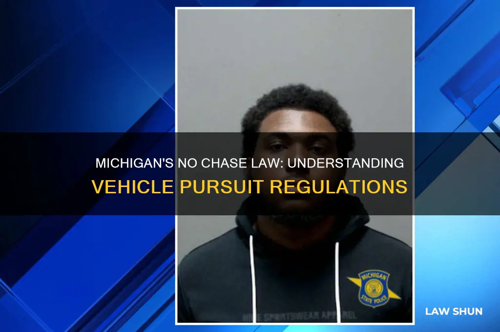 does michigan have a no chase law for vehicle pursuits