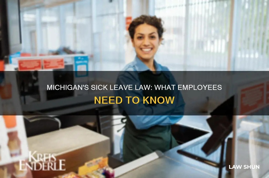 does michigan have a sick leave law
