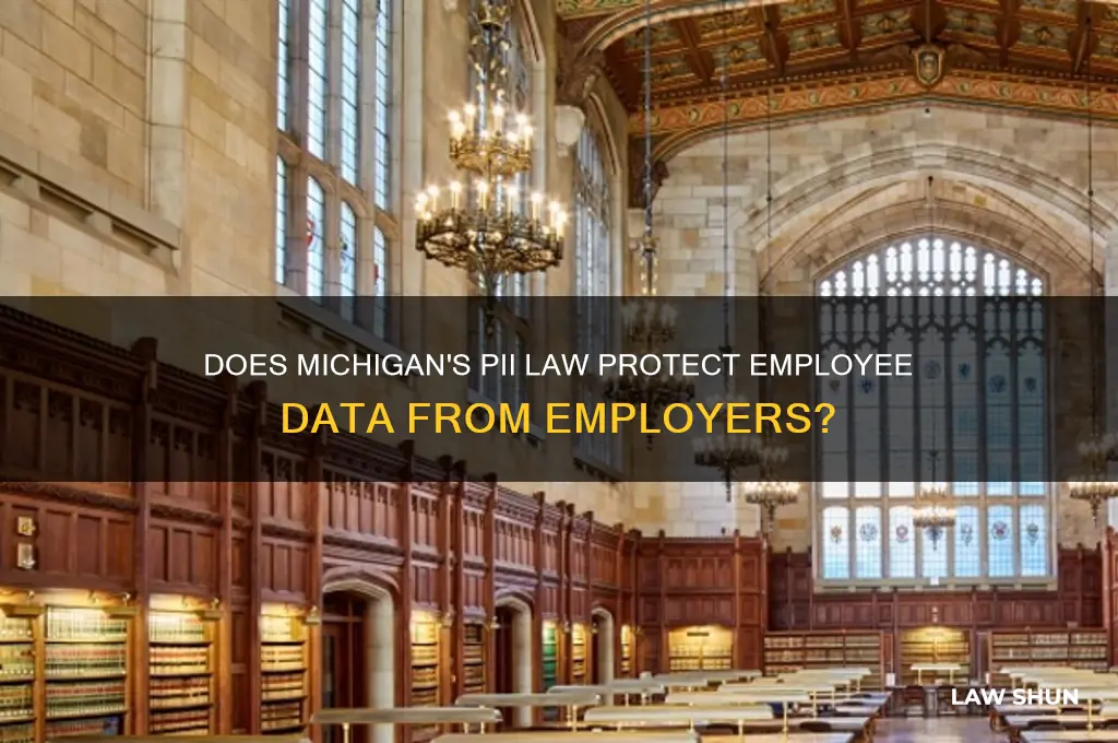 does michigan pii law address employers