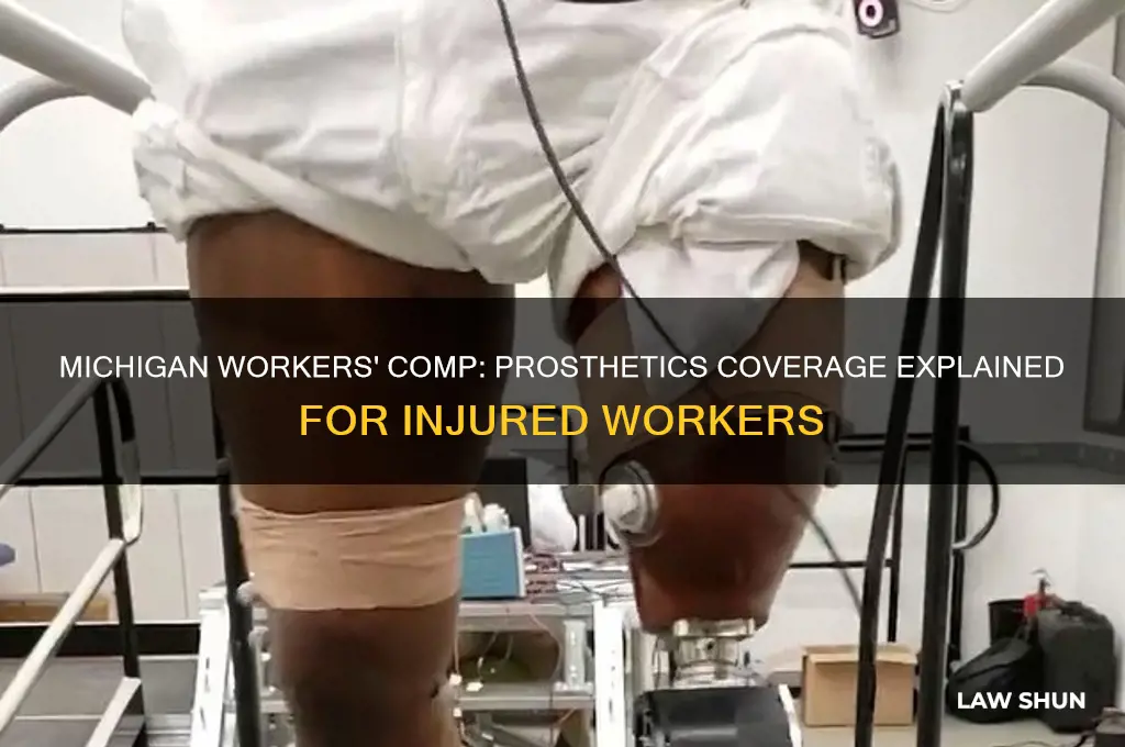 does michigan workers comp law cover prosthetics
