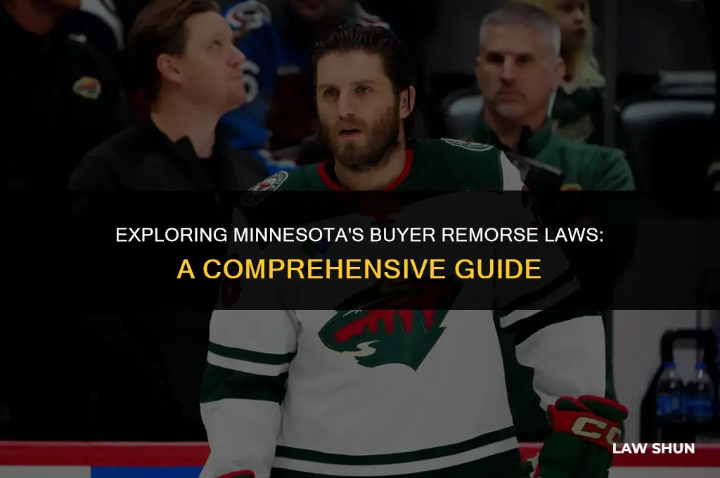 does minnesota have buyers remorse law