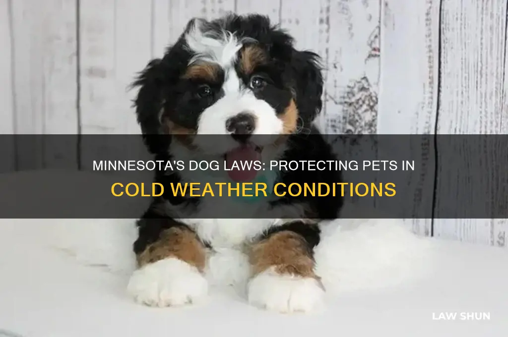 does minnesota have dog left outside laws in cold weather