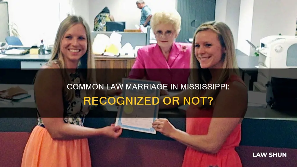 does mississippi accept common law marriage