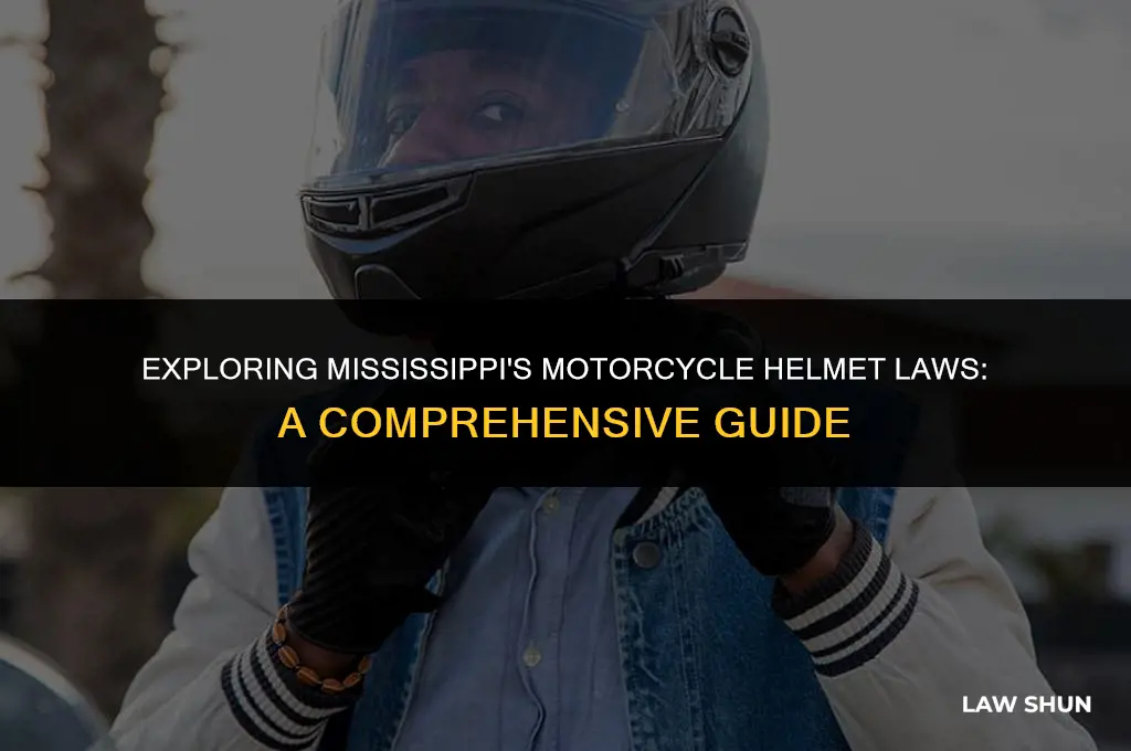 does mississippi have a helmet law