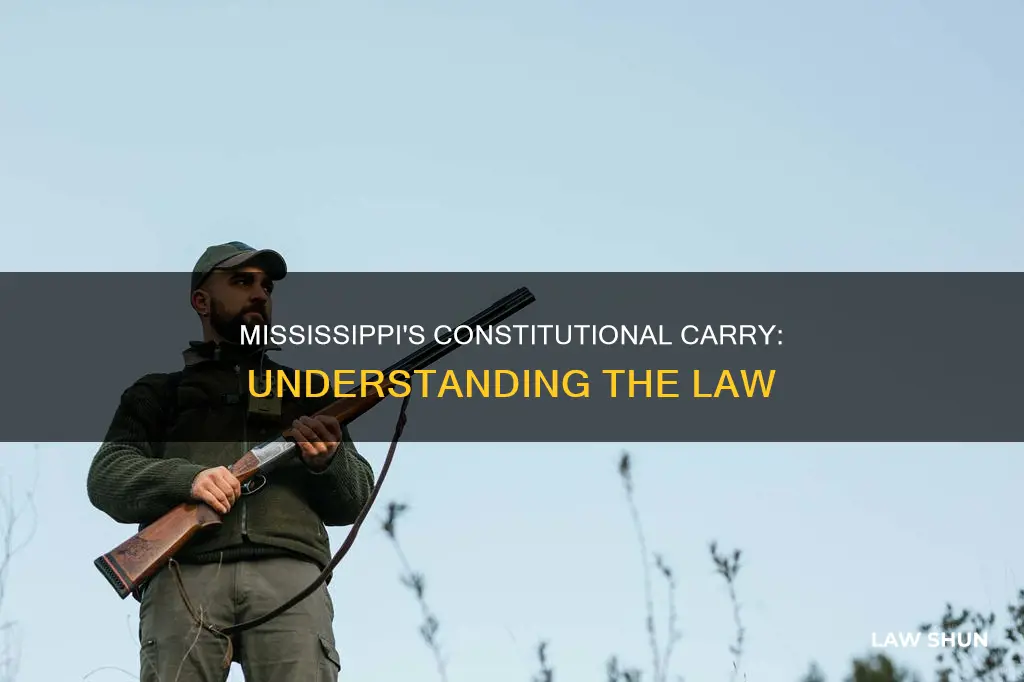 does mississippi have constitutional carry laws