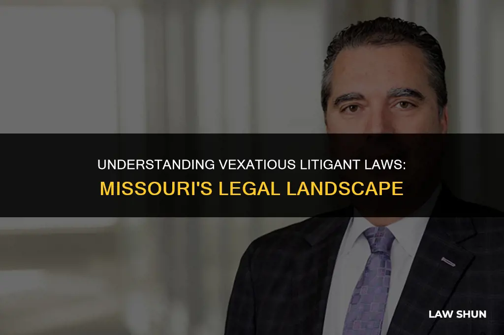 does missouri have vexatious litigant law