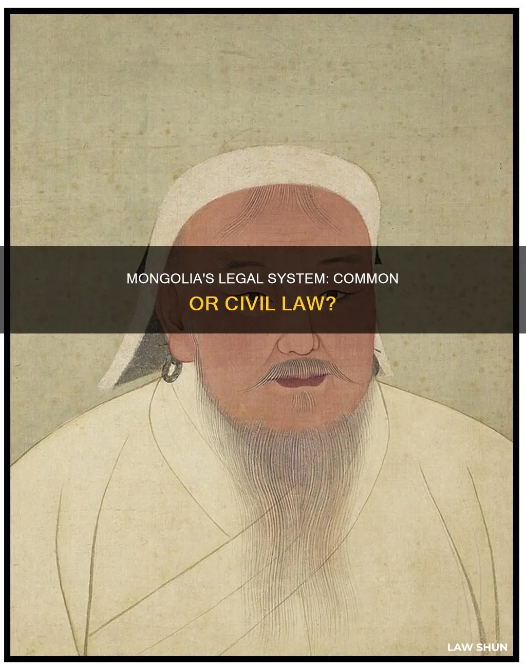 does mongolia use common law