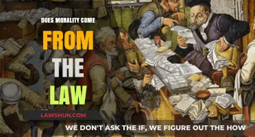 Does Morality Stem from Law or Personal Conviction?