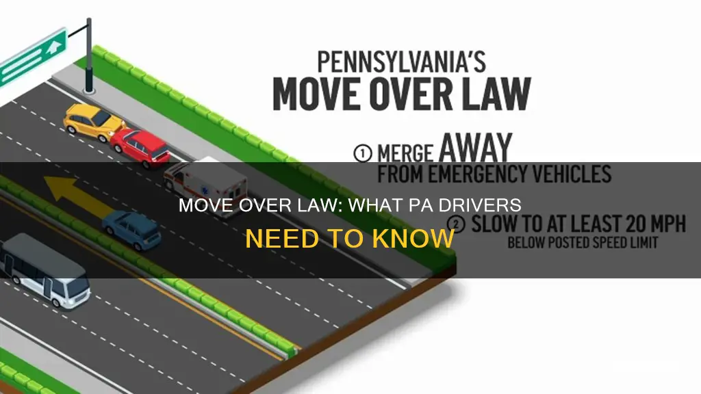 does move over law pa apply to traffic stop