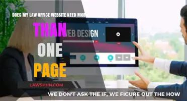 Single Page vs. Multi-Page: Optimizing Your Law Office Website