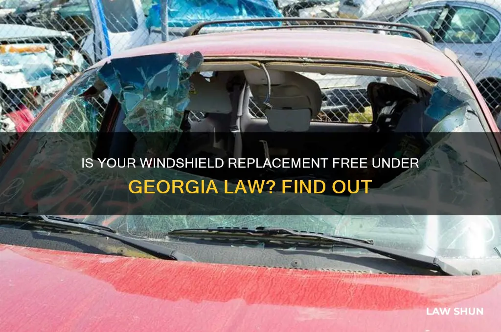 does my windshiled is repalced for free under georgia law