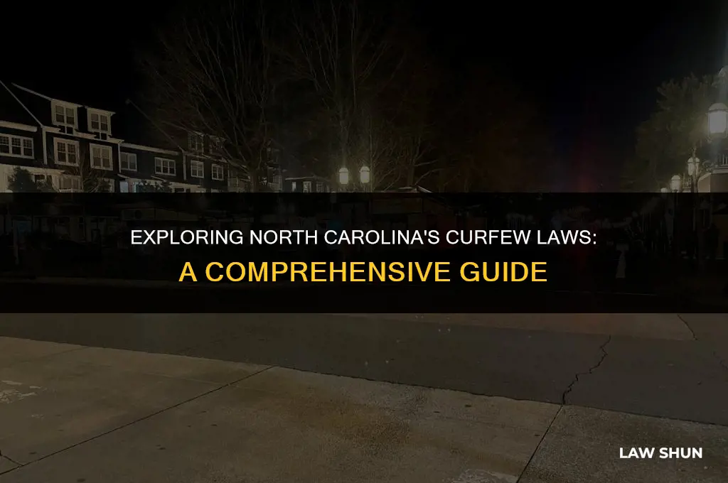 does nc have a curfew law