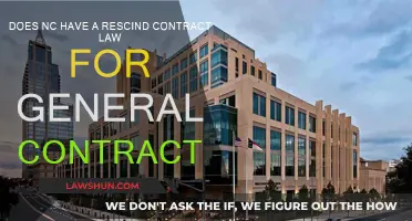Contract Rescission: NC's Law for General Contractors