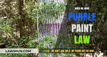 Unveiling the Truth: North Carolina's Purple Paint Law Explained