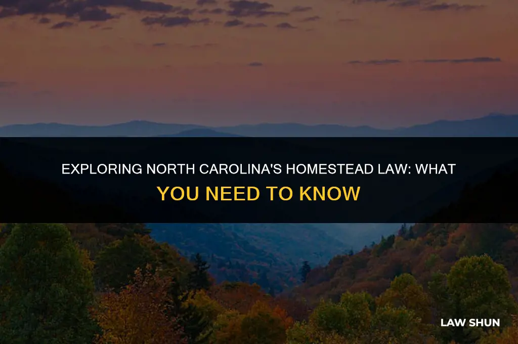 does nc have the homestead law