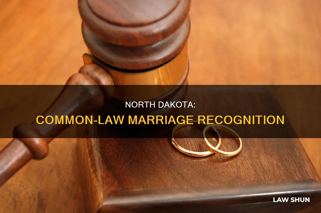 does nd have common law marriage