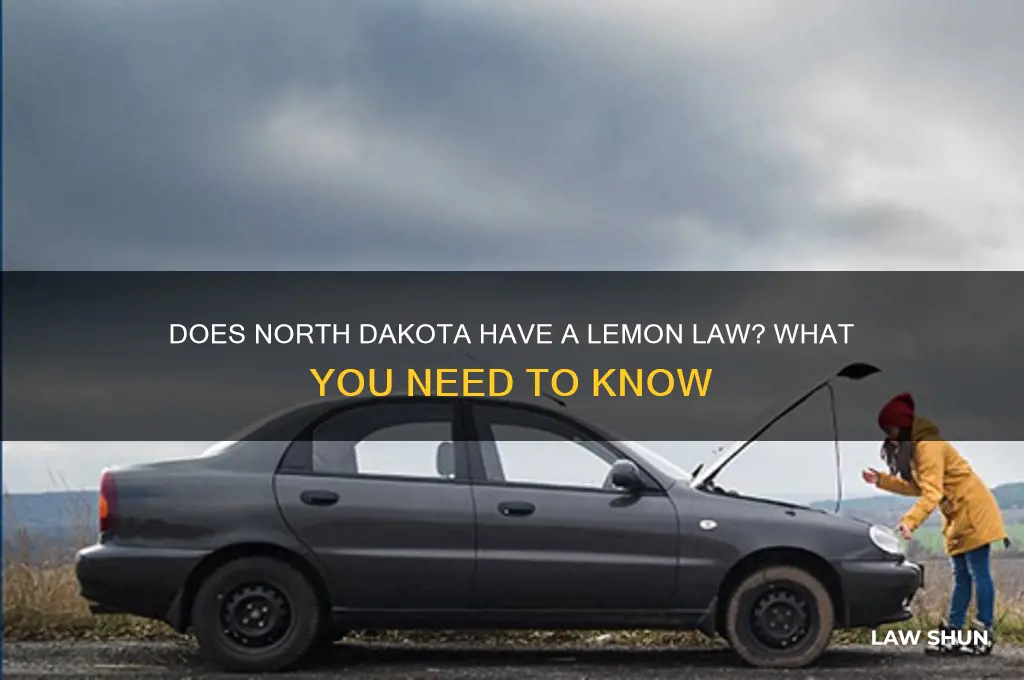 does nd have lemon law