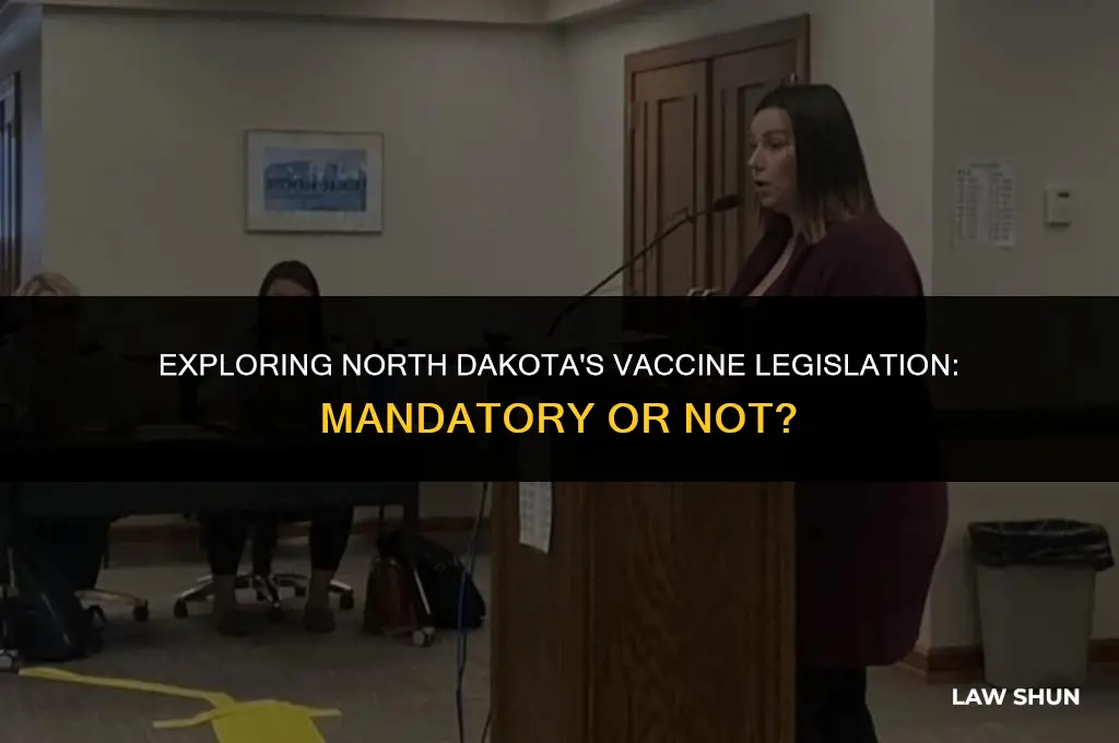 does nd have mandatory vaccine laws