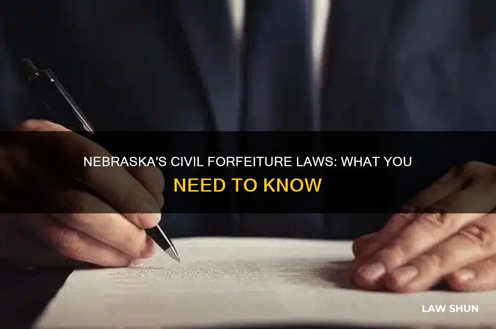 does nebraska have civil forfeiture laws