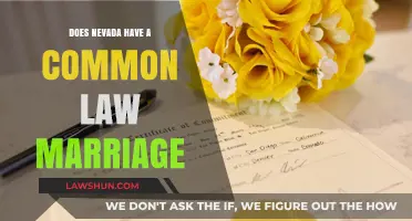 Nevada's Stance on Common Law Marriage