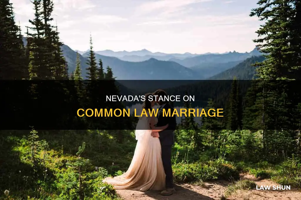 does nevada have a common law marriage