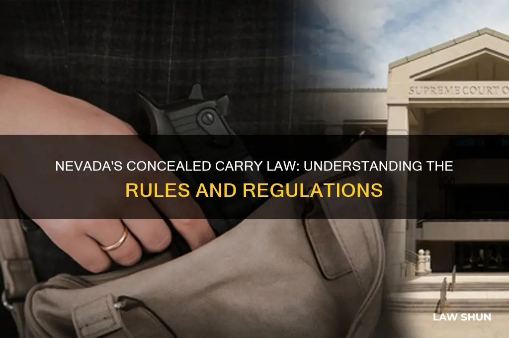 does nevada have a concealed carry law