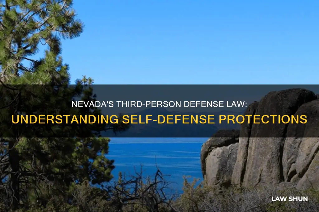 does nevada have a defense of a third person law