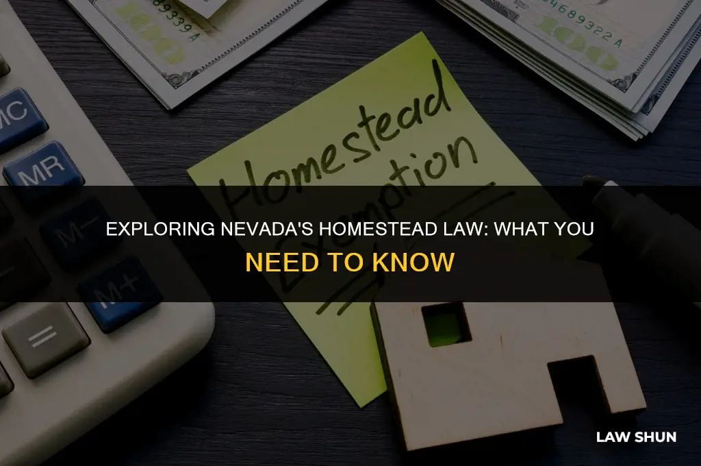 does nevada have a homestead law