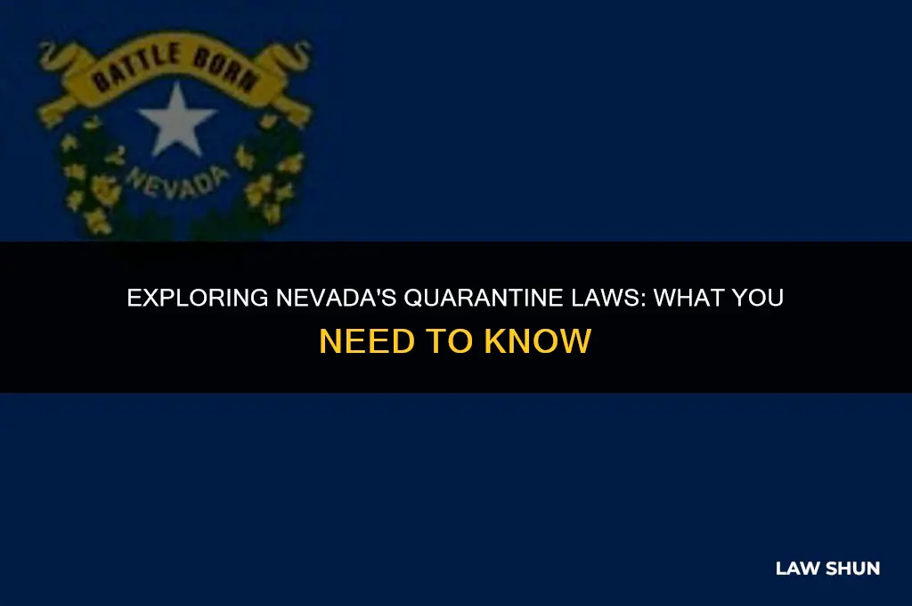 does nevada have a quarantine law
