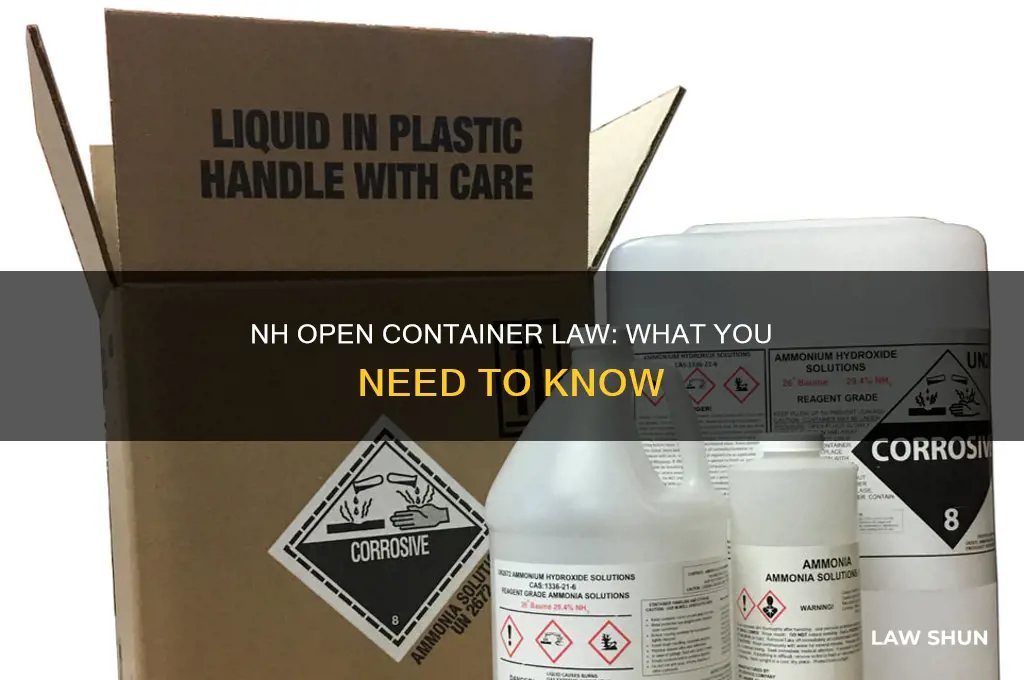 does nh have open container law