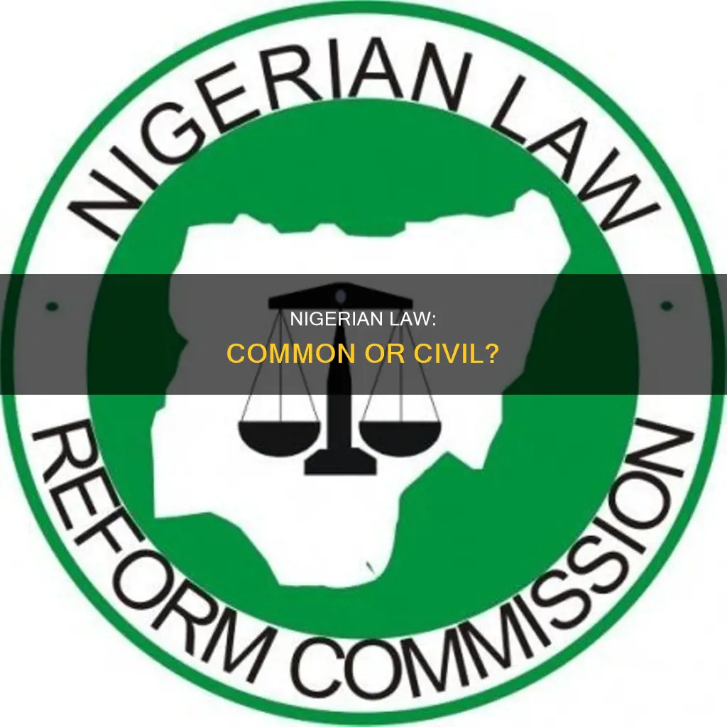 does nigeria practice common law