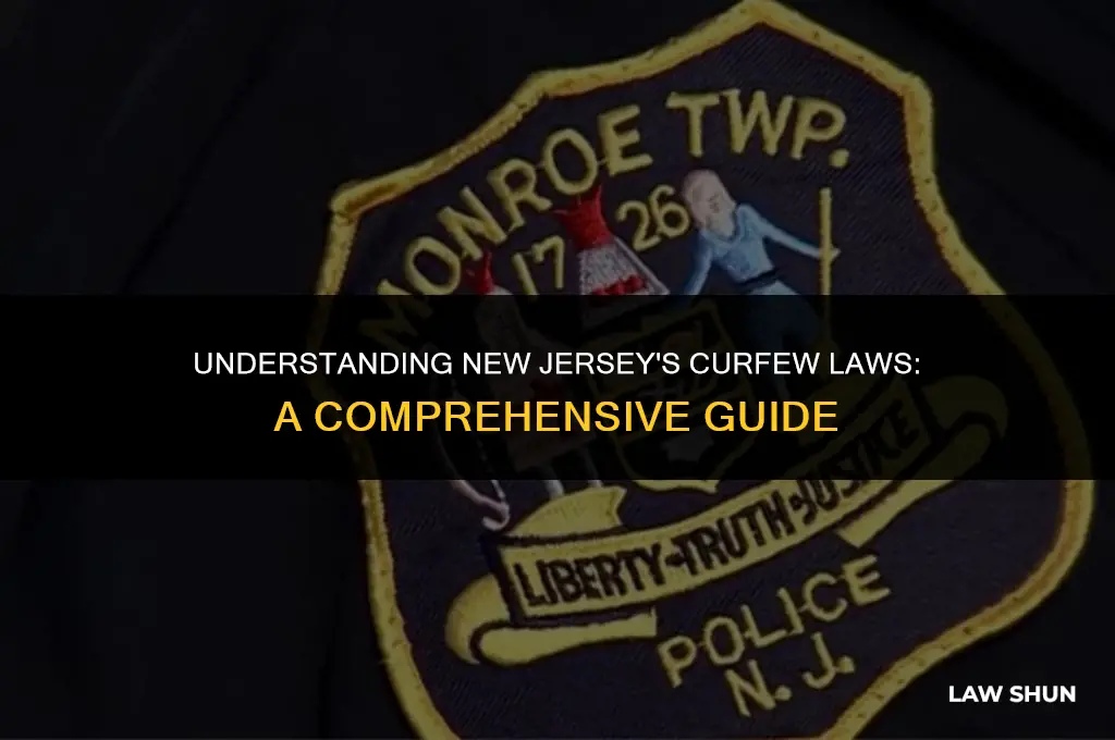 does nj have a curfew law
