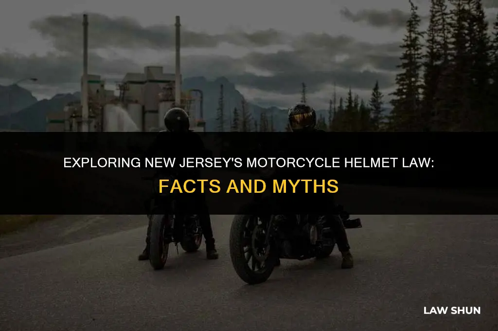 does nj have a helmet law