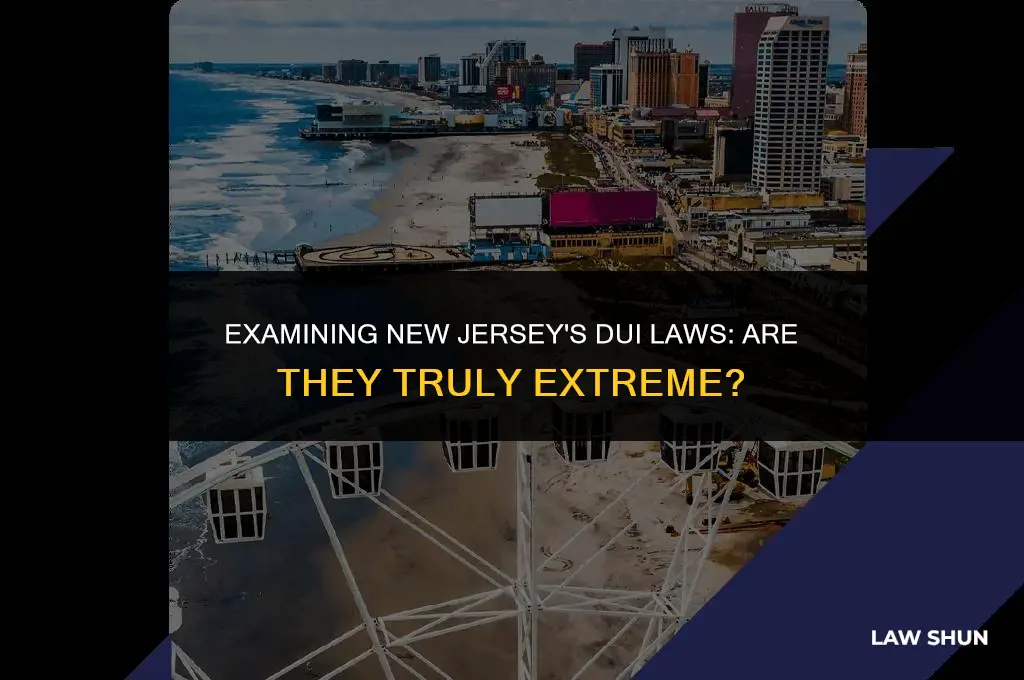 does nj have extreme dui law