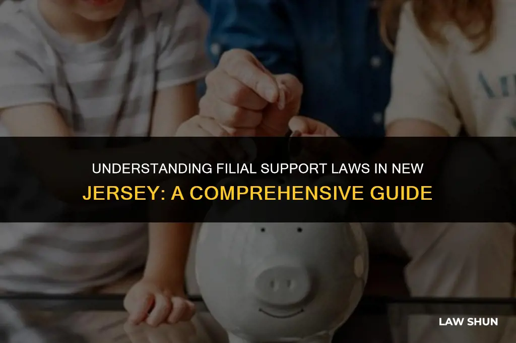 does nj have filial support laws